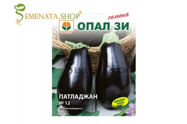 Семена на Патладжан 12 от Опал Зи Семена на Патладжан 12 от Опал Зи